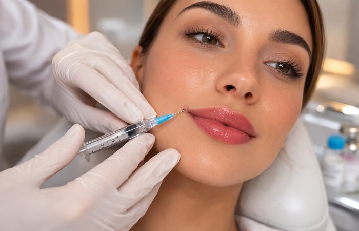 how mouth corner fillers improve lip appearance