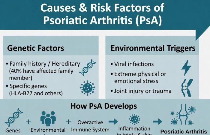 what reasons psoriatic arthritis (psa)